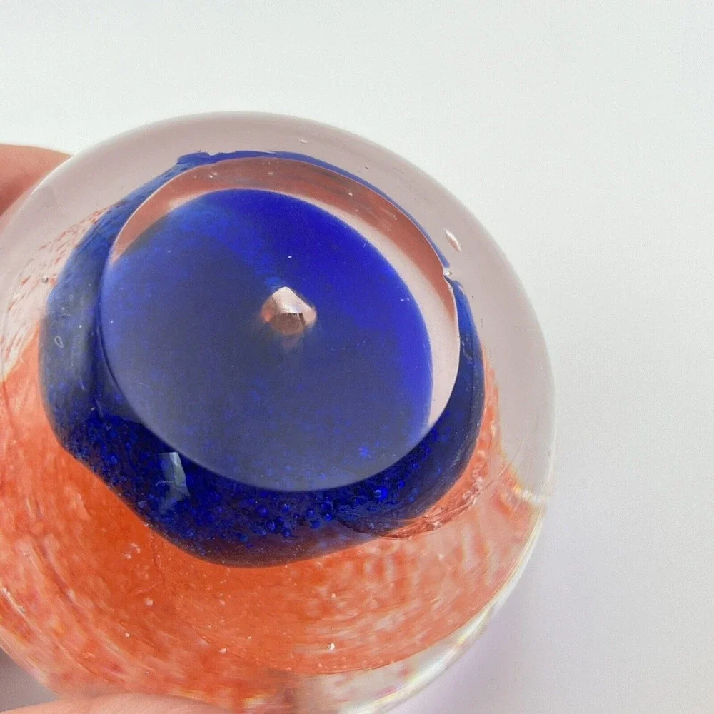 N/A glass paperweight